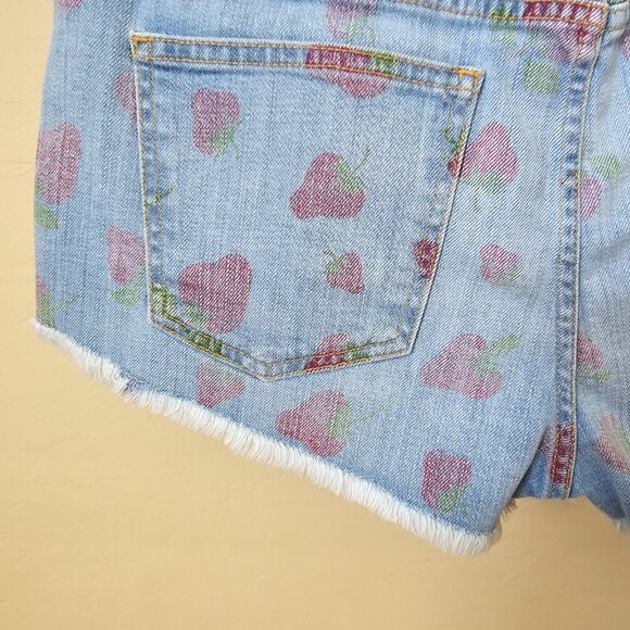 Current/Elliott The Gam Short in Vintage Strawberries - Picture 9 of 15